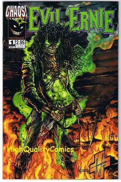 EVIL ERNIE DESTROYER #1, NM+, Zombie, Brian Pulido, 1997, more indies in store