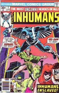 Inhumans, The #5 (Jun-76) VF- High-Grade Black Bolt, Gorgon, Triton, Karnak, ...