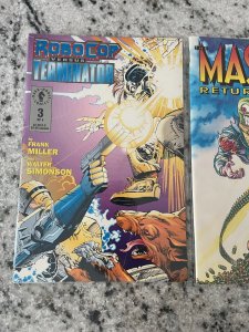 2 Dark Horse Comic Books Mask Returns 1 + Robocop Vs. Terminator # 3 NM 77 LD1