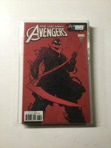 Uncanny Avengers 27 Variant Near Mint Marvel HPA