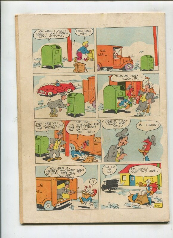 FOUR COLOR #416 (4.0/4.5) WOODY WOODPECKER!! 1952