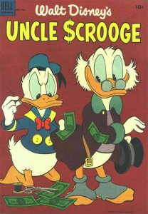 Uncle Scrooge (Walt Disney) #4 POOR ; Dell | low grade comic December 1953 Donal