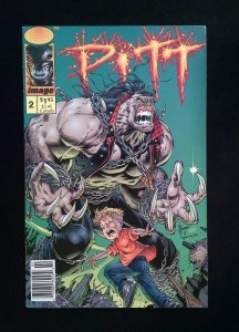 Pitt #2  IMAGE/FULL BLEED Comics 1993 VF NEWSSTAND