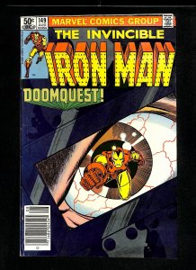 Iron Man #149 Newsstand Variant Doctor Doom!