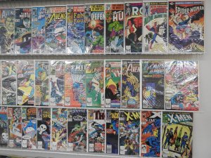 Huge Lot of 140+ Comics W/ Captain America, Defenders, Iron Man Avg. VF- Con