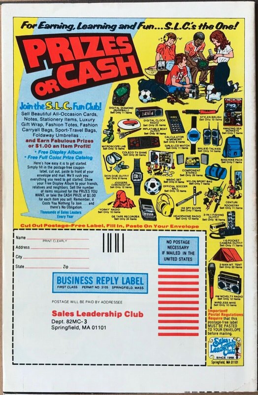 TEAM AMERICA Comic Issue 1  — Marvel Universe 1982 VF+ Cond  Miller/Layton Cover