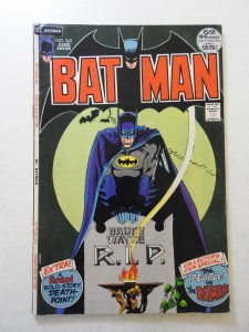 Batman #242 (1972) VG+ Condition moisture stain