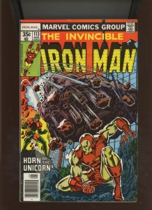 (1978) Iron Man #113: BRONZE AGE! WE COMBINE SHIPPING! (8.0)