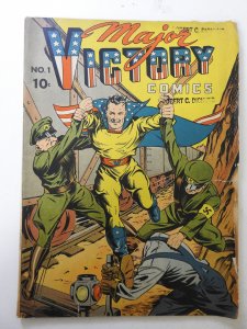 Major Victory Comics #1 (1944) GD/VG Condition see description