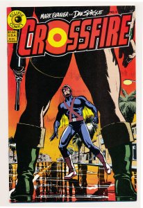 Crossfire (1984 Eclipse) #1-12, 14-26 FN to NM, Complete series minus one