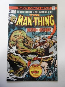 Man-Thing #16 (1975) FN Condition