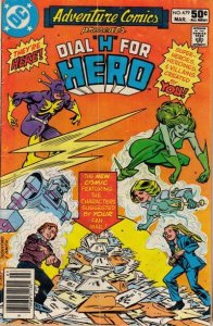 Adventure Comics #479 (Newsstand) FN ; DC | Dial H For Hero 1981