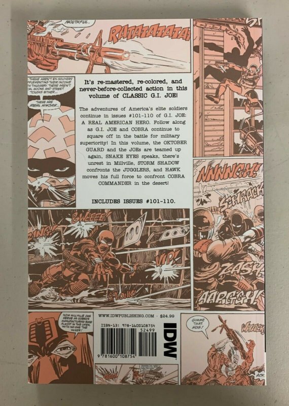 Classic G.I. Joe Vol. 11 2011 Paperback Larry Hama