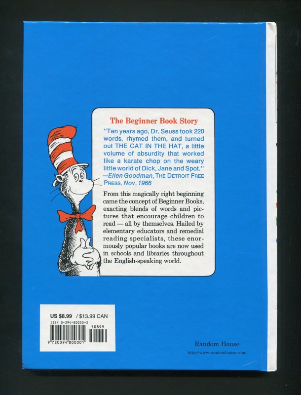 Dr. Seuss's A,B,C / Hardcover /  NM