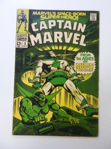 Captain Marvel #3 (1968) FN- condition