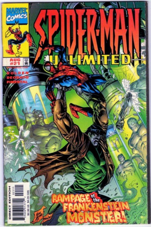 SPIDER-MAN UNLIMITED #21 (VF/NM) 1¢ Auction! No Resv!