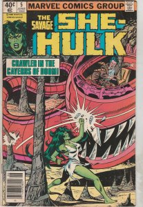 The Savage She-Hulk #5 (1980) The Silver Serpent! High-grade! FN/VF Wow!