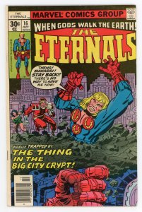 Eternals #16 (1976 v1) Jack Kirby 1st Dromedan VF