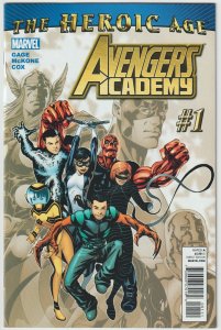 Avengers Academy #1 (Aug 2010, Marvel), VG condition (4.0)