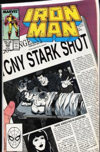 Iron Man #243 (1989) Iron Man