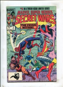 Marvel Super-Heroes: Secret Wars #3 - 1st Titania / Direct Edition (8.0) 1984 