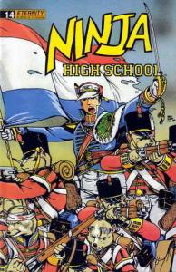 Ninja High School #14 VF/NM; Malibu | save on shipping - details inside