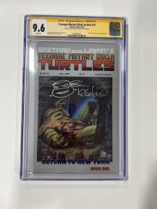 TEENAGE MUTANT NINJA TURTLES 19 Cgc 9.6 1989 SS Sign Sketch Kevin Eastman