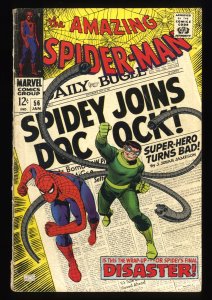 Amazing Spider-Man #56 VG 4.0 Doctor Octopus Appearance!