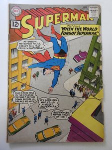 Superman #150 (1962) FR/GD Condition 3 in cumulative spine split