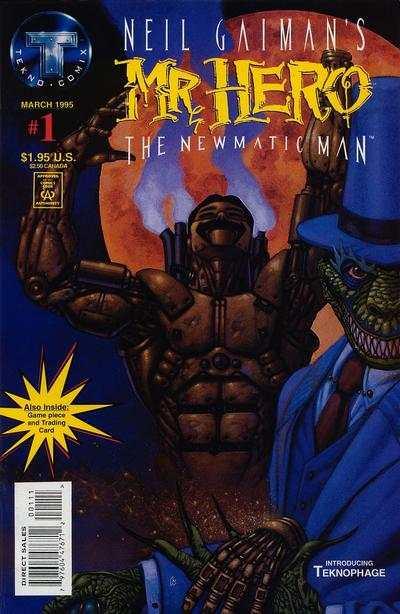 Neil Gaiman's Mr. Hero - The Newmatic Man (1995 series) #1, NM- (Stock p...