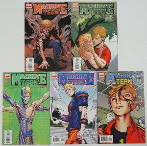 Machine Teen #1-5 VF/NM complete series ; Marvel