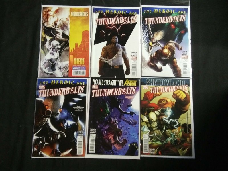 THUNDERBOLTS  EXCELLENT 3 TITLE RUN #1-18,39-78,100-158  VF - NM
