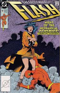 Flash (2nd Series) #42 VF/NM ; DC | William Messner-Loebs
