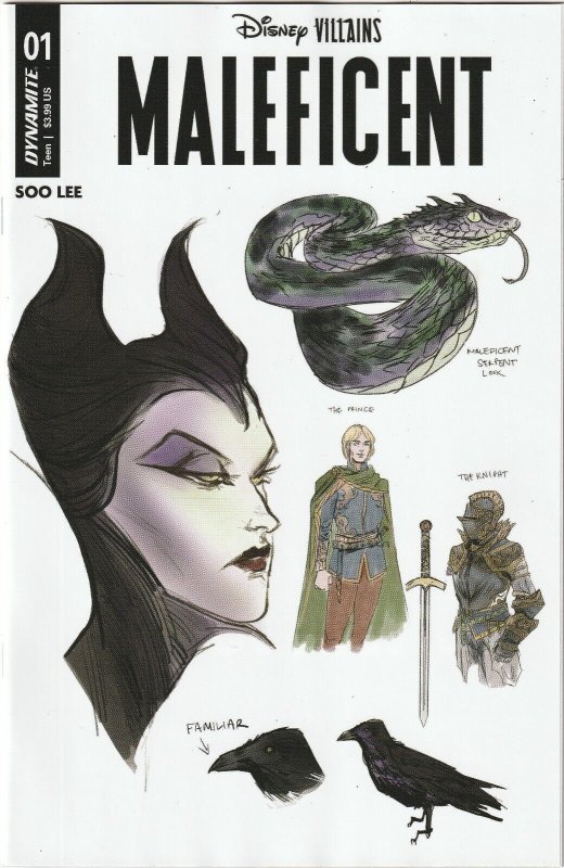 Disney Villains Maleficent # 1 Variant 1:20 Cover J NM Dynamite [P6]