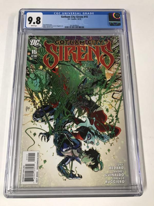 Gotham City Sirens #15 CGC 9.8