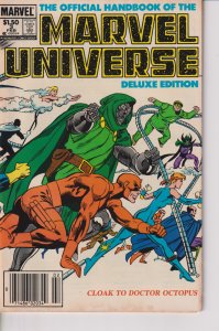 Marvel Comics! The Official Handbook of the Marvel Universe! Volume 2 Issue #3!