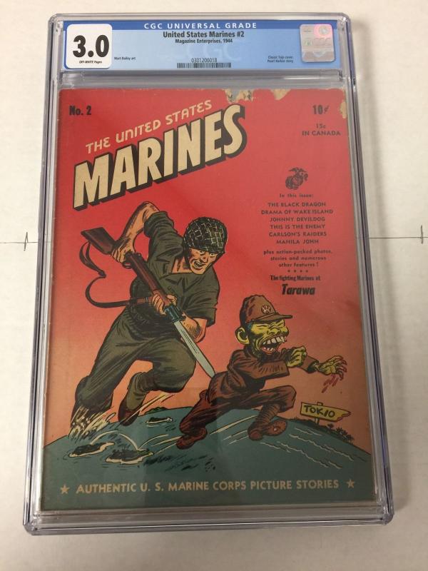 United States Marines 2 Cgc 3.0 Looks Way Better Tojo Cover