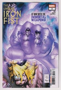 Undead Iron Fist #3 Portacio Main Cvr (Marvel, 2025) NM