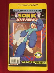 Sonic Universe #52 Team Mega Man Variant VFNM Archie Comics 2009