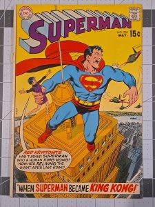 Superman #226 —Superman Becomes King Kong—King Kong Homage—DC Comics—May-1970