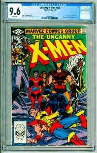 The Uncanny X-Men #155 (1982) CGC 9.6!