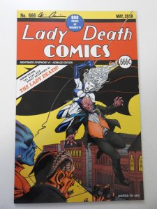 Lady Death: Nightmare Symphony Homage Edition (2018) NM Cond! Signed W/ COA!