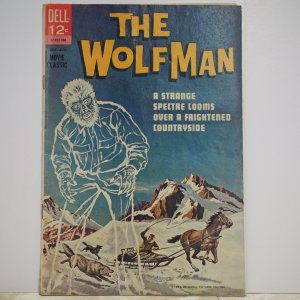 Wolfman #1 (1960) VG Condition. Dell Movie Classic. Scarce.