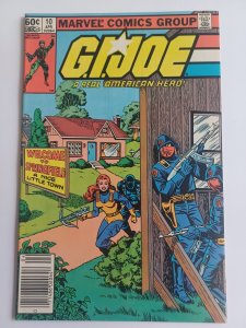 GI Joe A Real American Hero #10 newsstand - 1983 - VF/NM