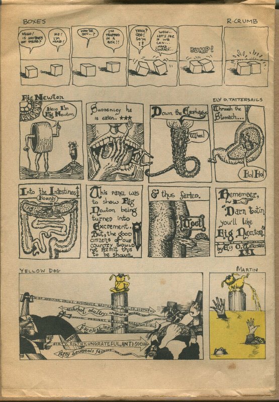 Yellow Dog #4 - Underground/R. Crumb, Shelton - 1969 - (Grade VG+/F)WH