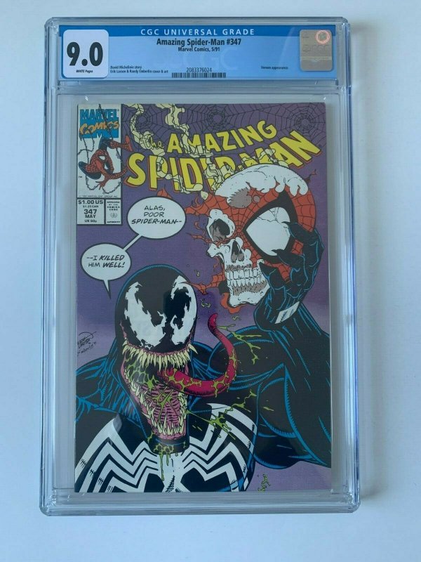 Amazing Spider-Man #347 (1991) - CGC 9.0 