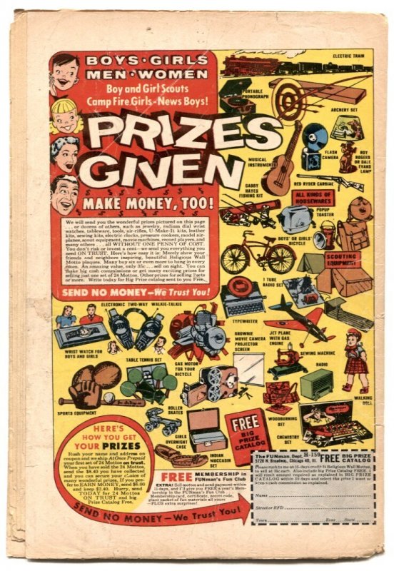 Adventures Into The Unknown #112 - 1959 - ACG - FR - comic book