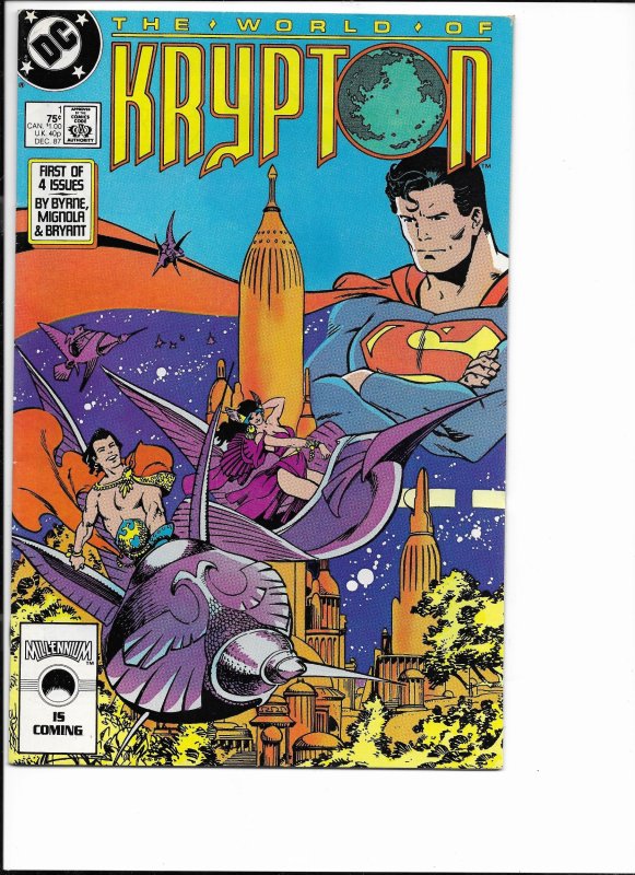 The World of Krypton #1 Direct Edition (1987)