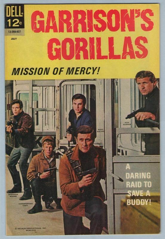 Garrison's Gorillas 3 Jul 1968 VF+ (8.5)