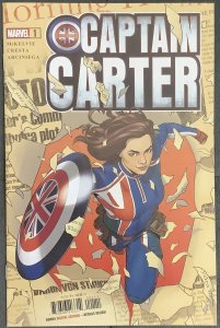 Captain Carter #1 (2022, Marvel) NM/MT